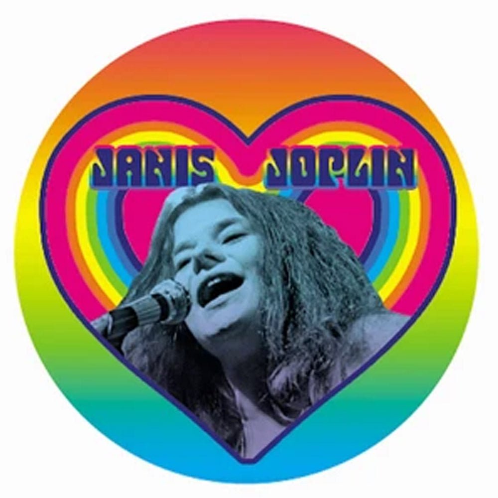 JANIS JOPLIN ジャニスジョプリン (追悼 55年 ) - Heart / バッジ - PGS